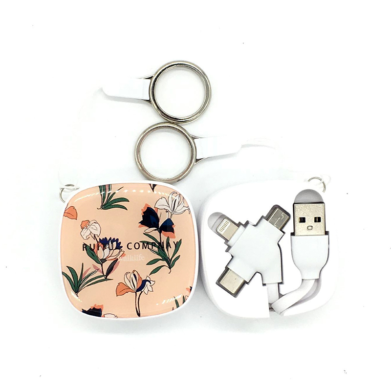 usb Cable 3 in 1Phone Accessories usb Cable Fast Charging Cable usb/Type C/IOS with Data Transfer
