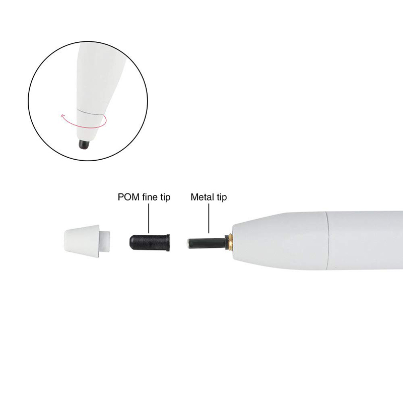 Touch Stylus Pen For Apple Ipad,Rechargeable Stylus Pen For Capacitive Screen,Universal Stylus Pen Drawing Ipen