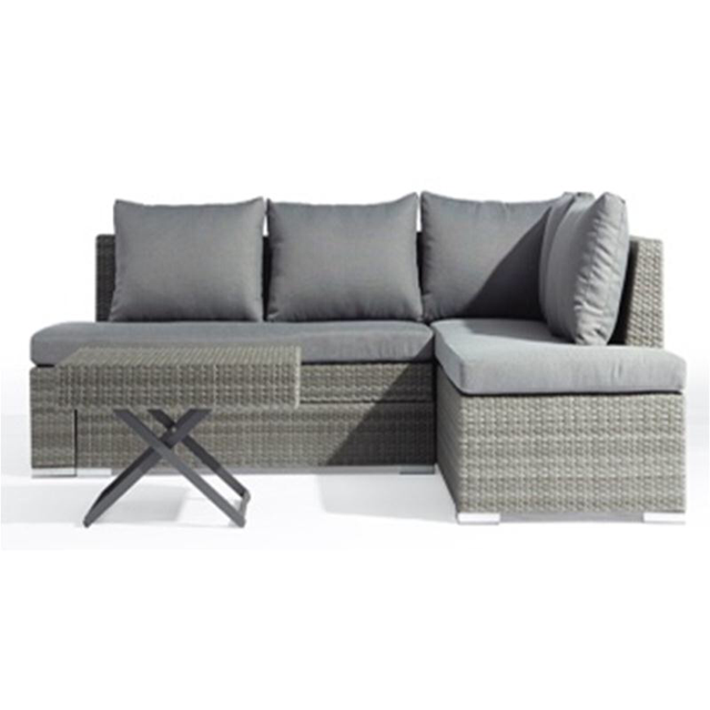 wicker Sofa set shaped modern simple furniture outdoor indoor wicker sofas set of 3