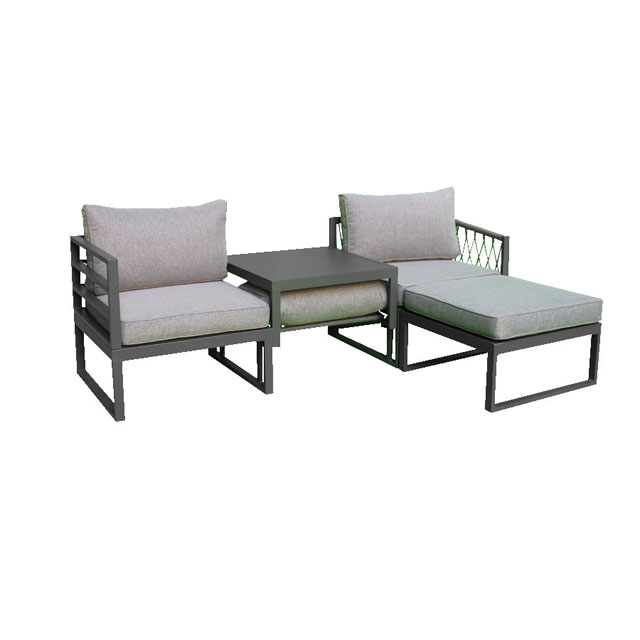 Alu. sofa 4pcs set