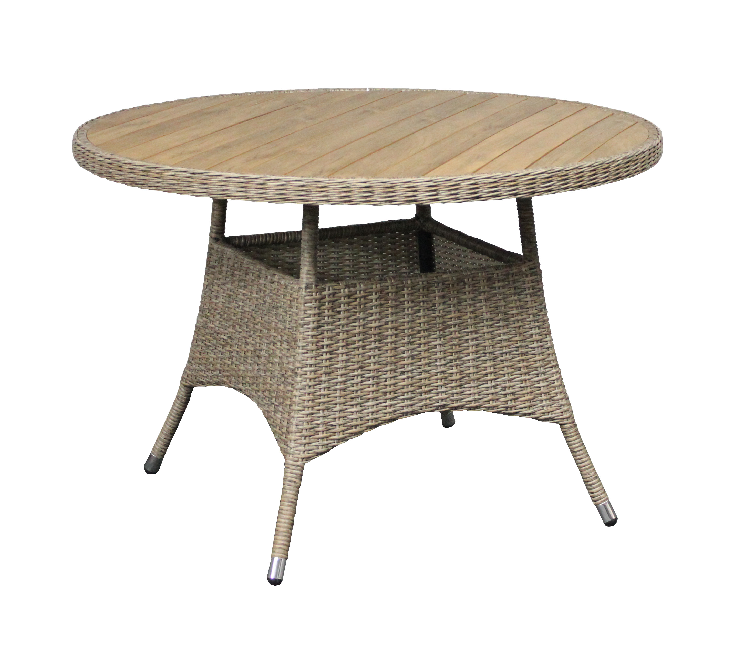 Hot Sell Good Weaving Wicker Dining Table For Outdoor garden furniture