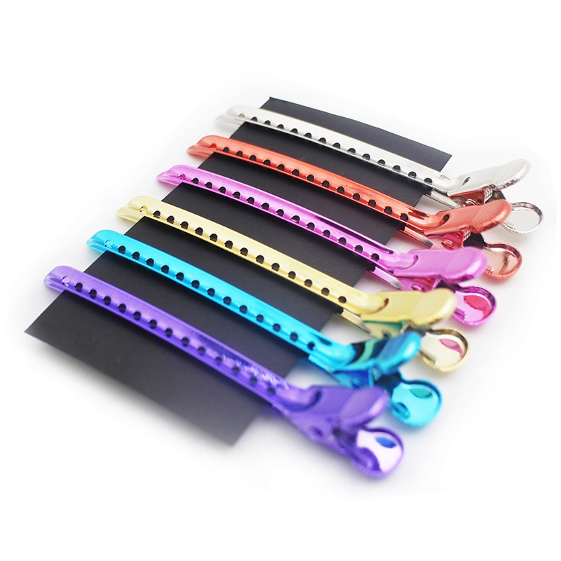 Private Label Professional Salon Hair Clips Hair Styling Tools Hairdressing Colorful Hairpins Barrettes metal clip for women