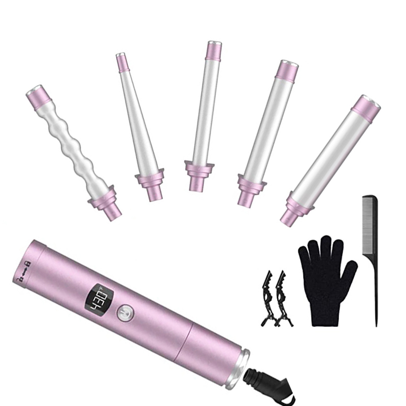 Private label 5 in 1 new professional hair curler Electric hair curler set